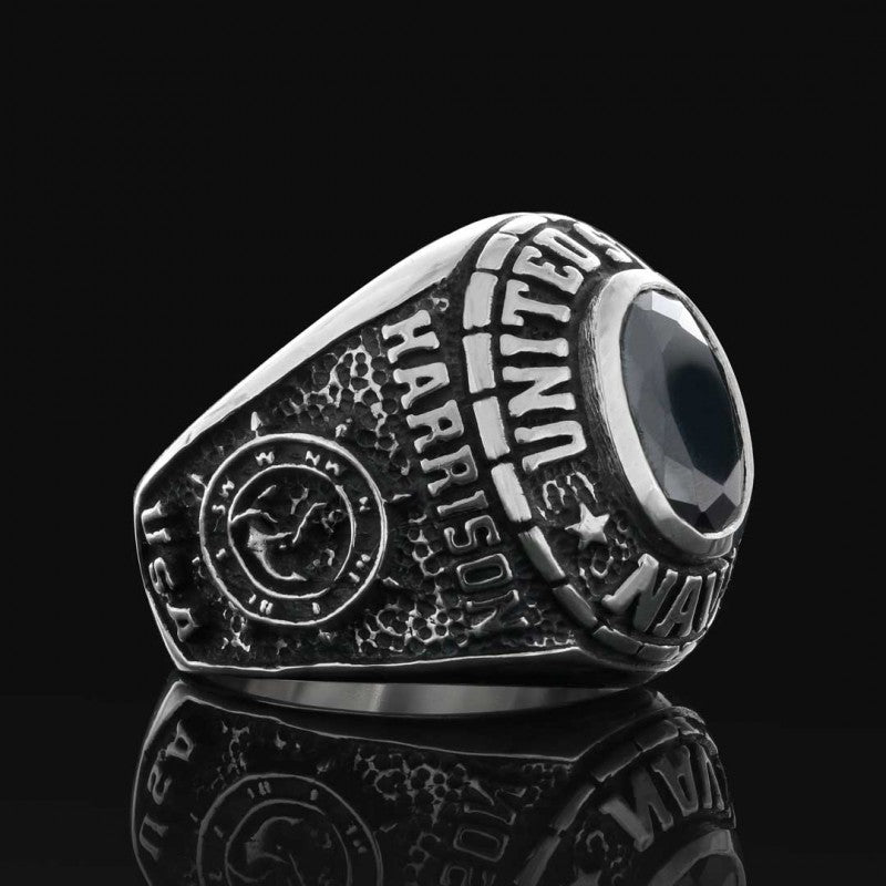 United States Navy Ring Harrison - Madeline by SWISS PLUS - Military Rings - view 5