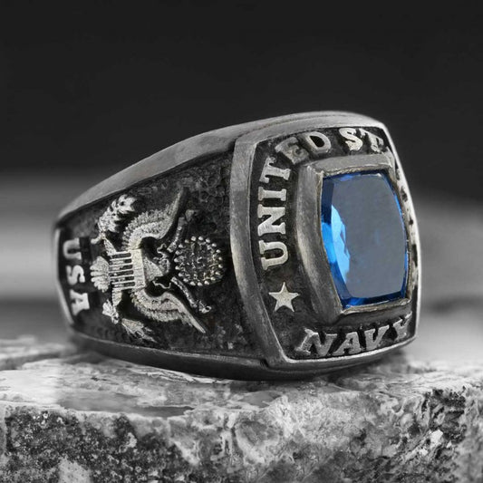 United States Navy Ring by SWISS PLUS - Military Rings - view 2