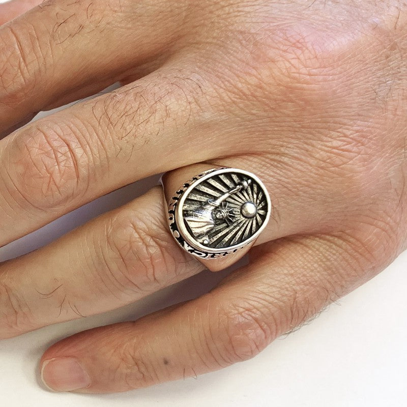 United States Of America Ring by SWISS PLUS - United States Rings - view 6