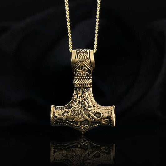 Viking Thor Charm Pendant - view 2