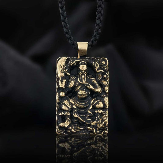 Warrior Silver Pendant - view 2