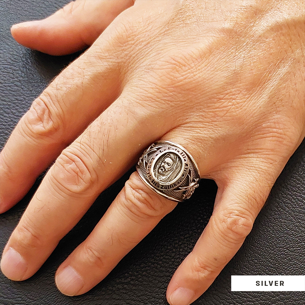 Zulfiqar Sword Ring, Islamic Ring, Dhulfiqar Sword Jewelry, Zulfiqar Face Ring, Hz Ali Ring Gift, Zulfiqar Jewelry, Muslim Si