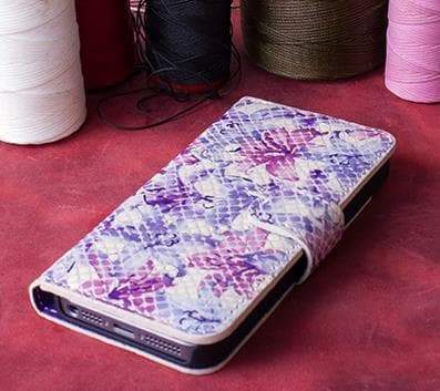 Apple iPhone 5 Leather Case / WC - Wallet Case