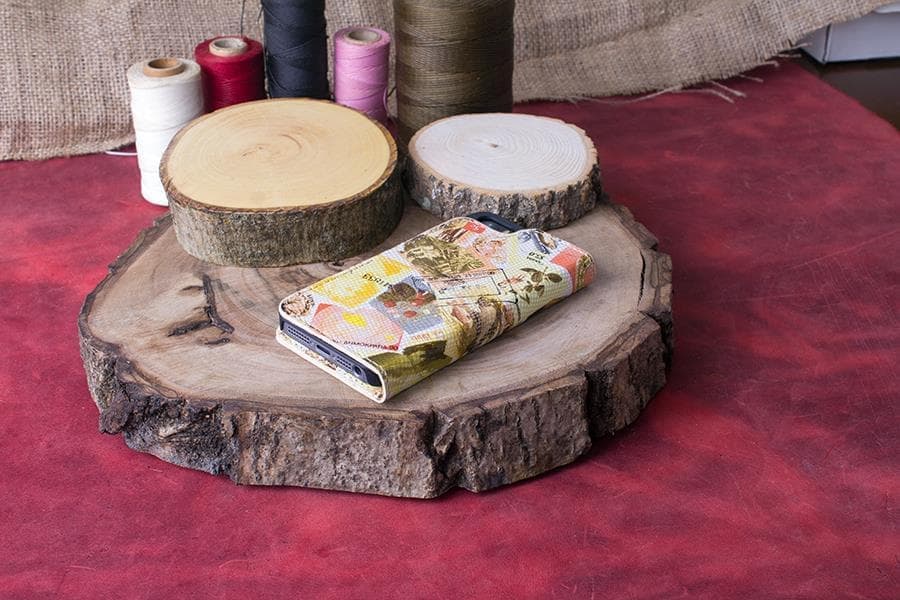 Apple iPhone 5 Leather Case / WC - Wallet Case