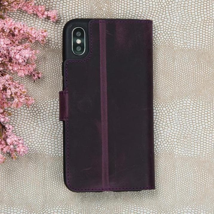 Apple iPhone X/XS Detachable Leather Case / WC - Wallet Case G7