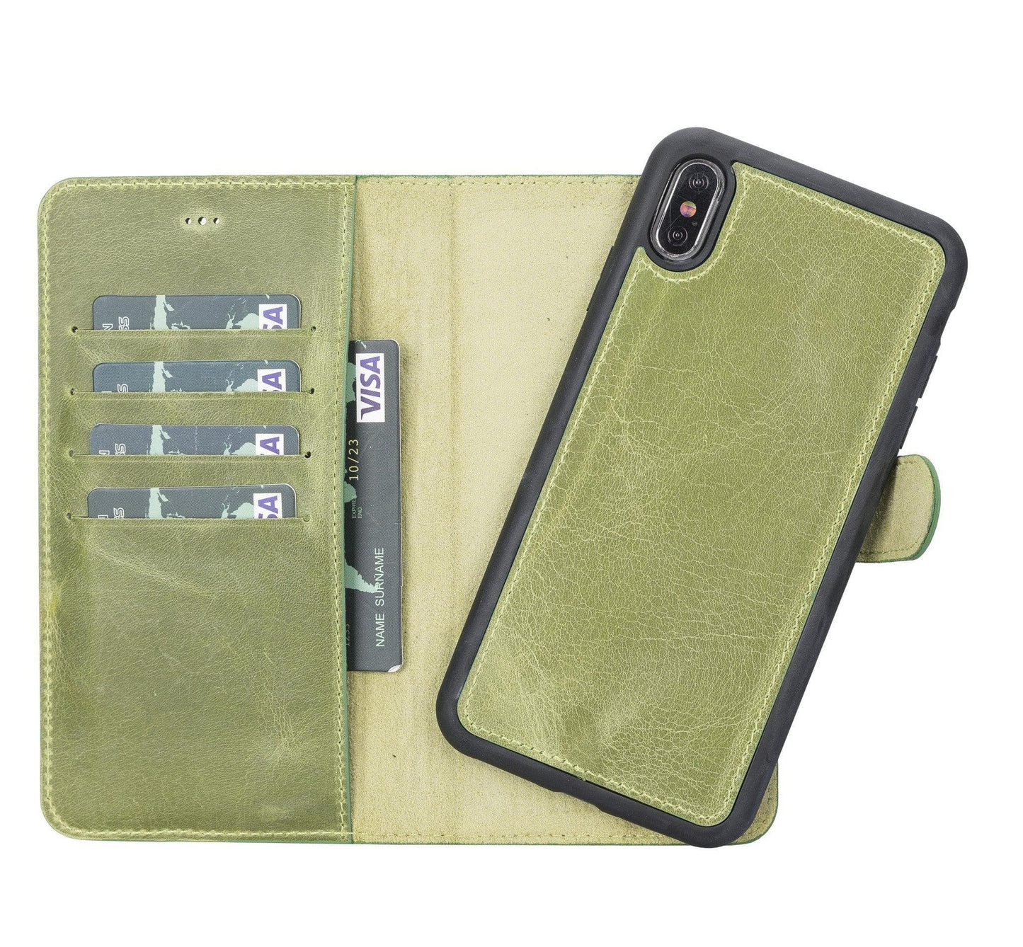 Apple iPhone XSM Detachable Leather Case / MW