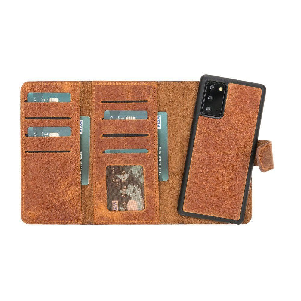 Samsung Galaxy Note 20 Leather SANTA Wallet Case G019