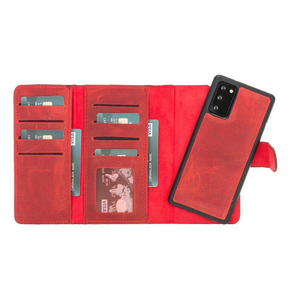 Samsung Galaxy Note 20 Leather SANTA Wallet Case G004