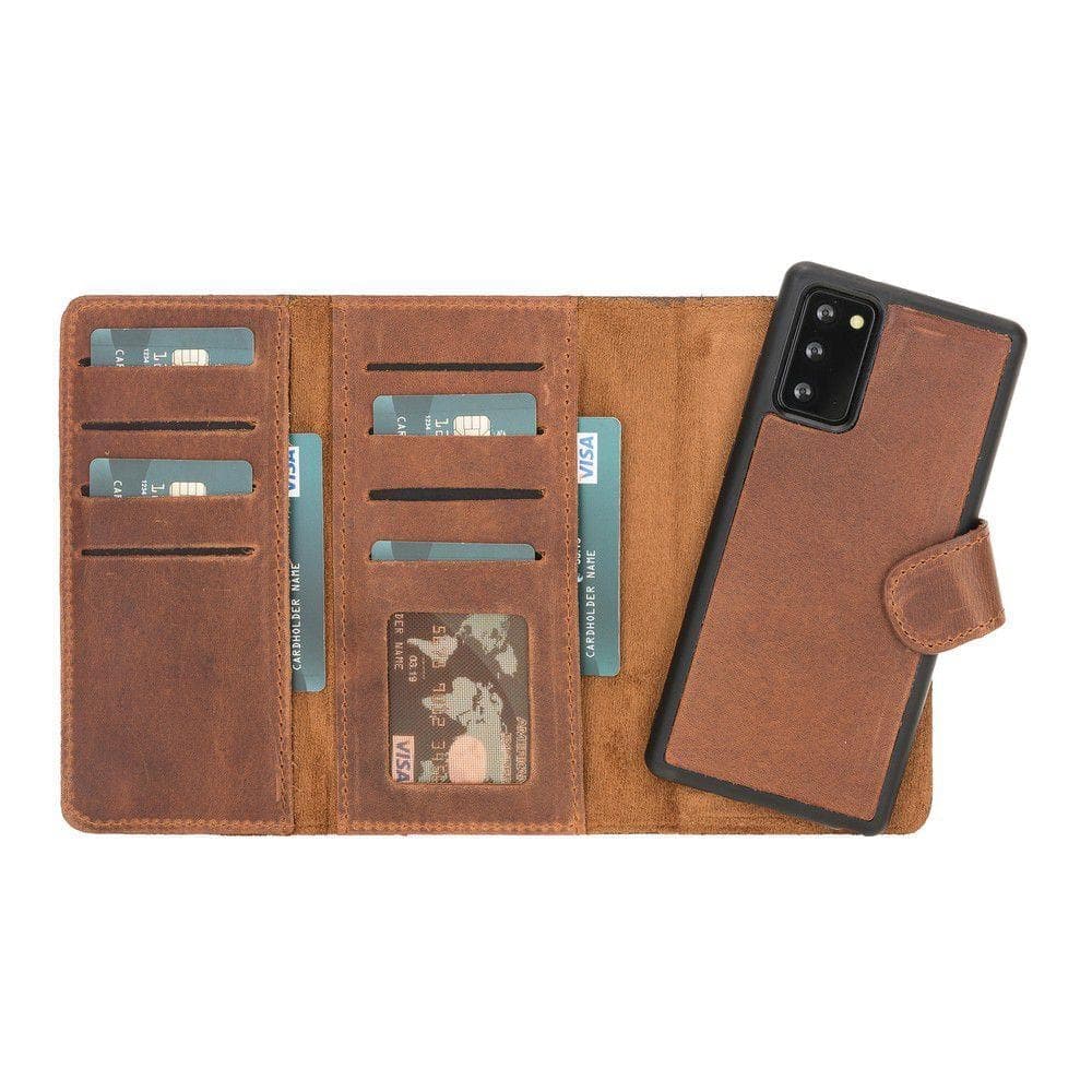 Samsung Galaxy Note 20 Leather SANTA Wallet Case G002