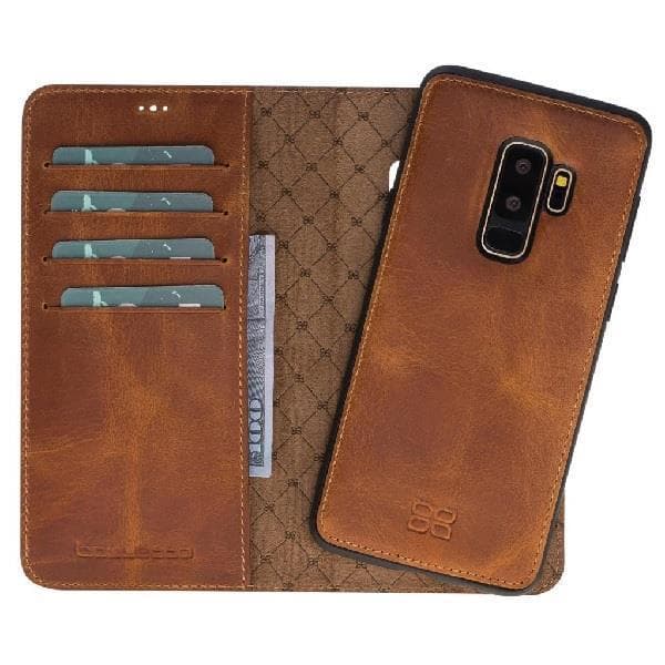 Samsung Galaxy S9 Plus Detachable Leather Case / MW G19