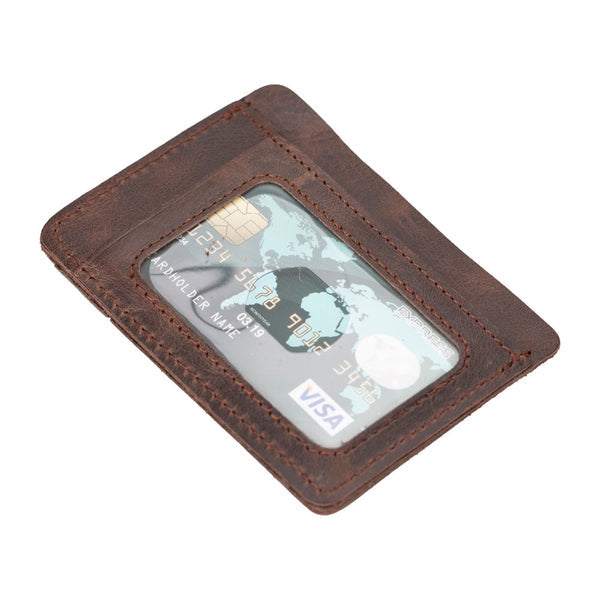 Porte-cartes en cuir Parme