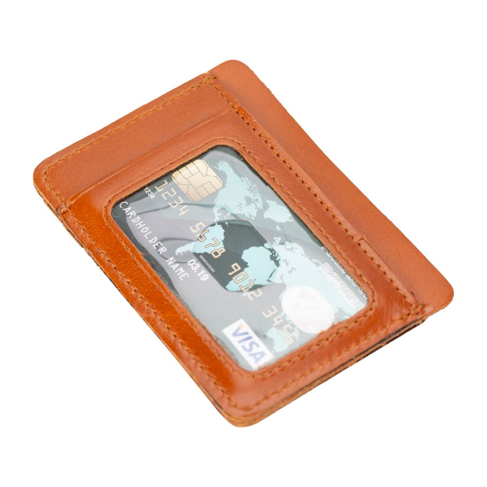 Porte-cartes en cuir Parme