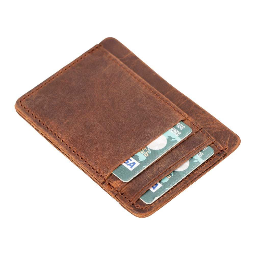 Porte-cartes en cuir Parme