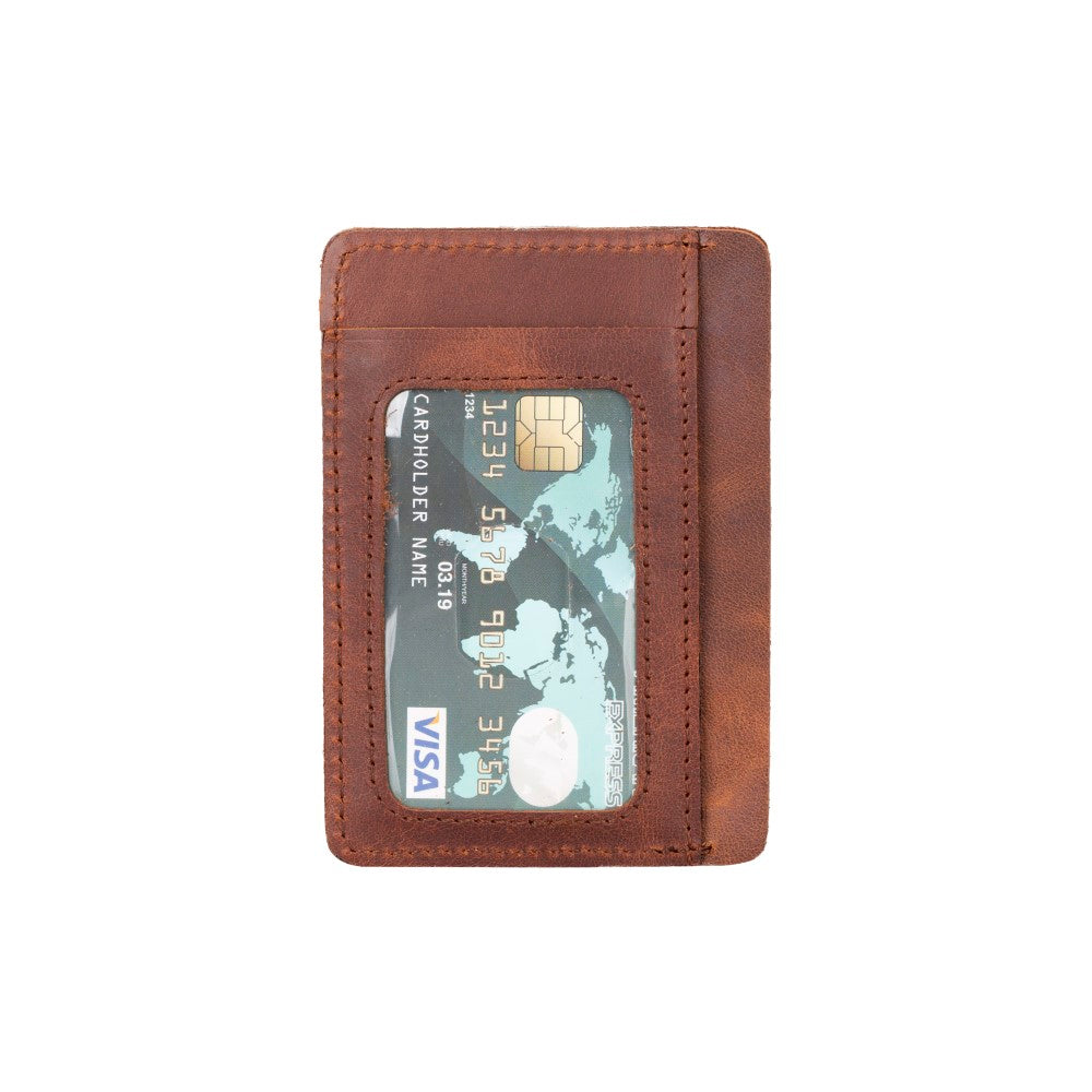 Porte-cartes en cuir Parme