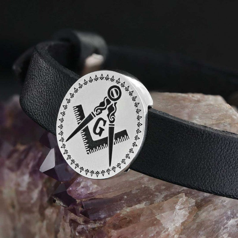 Lodge Masonic Bracelet by SWISS PLUS - Mason Collection