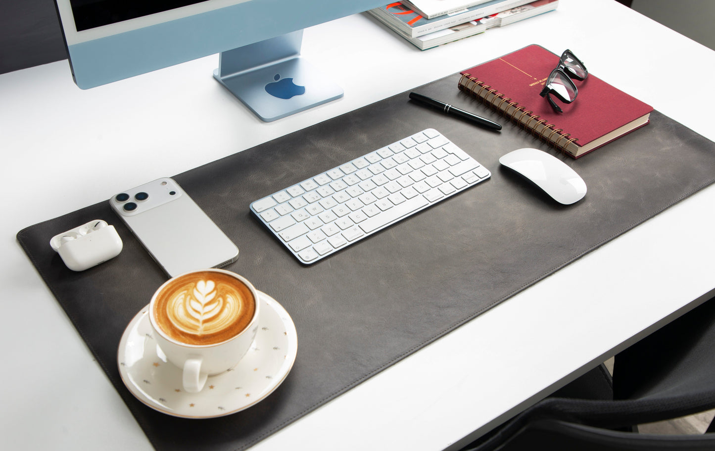 Leather Desk Mat Medium