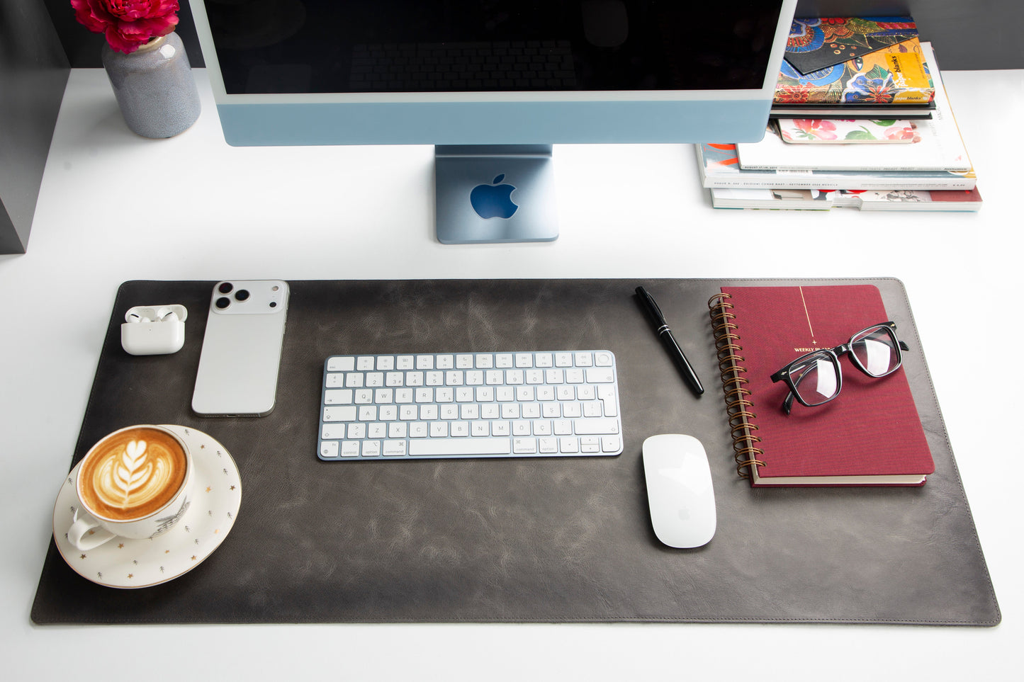 Leather Desk Mat Medium