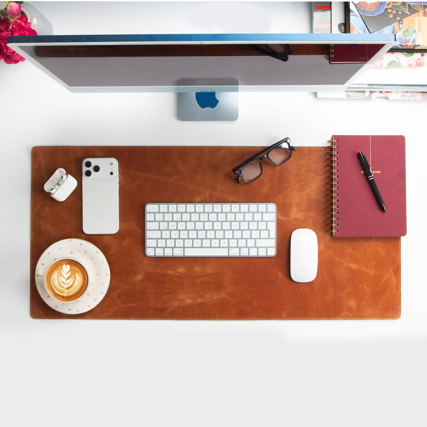 Leather Desk Mat Medium