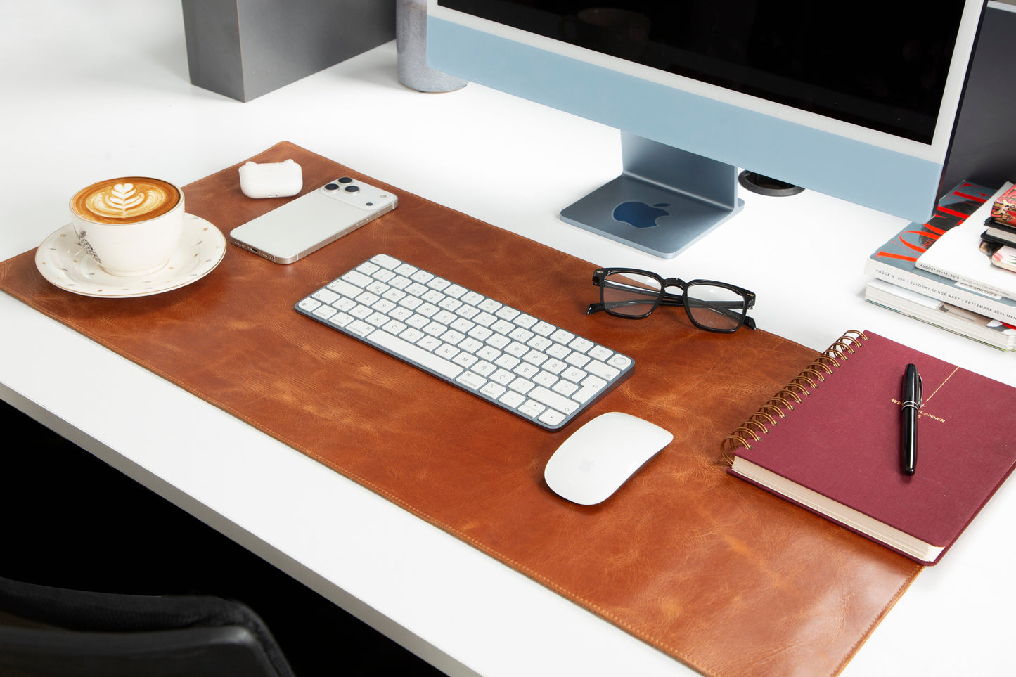 Leather Desk Mat Medium