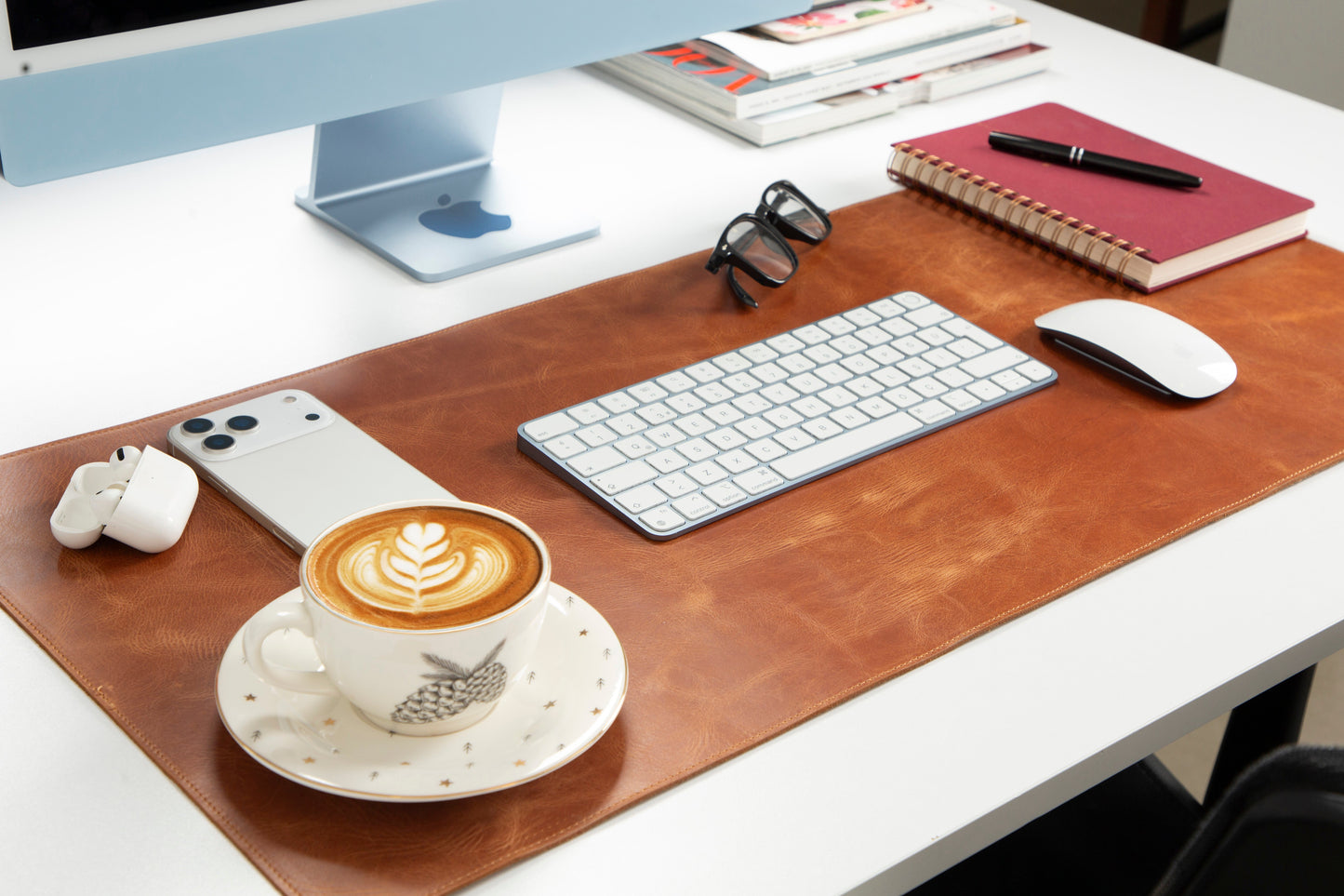 Leather Desk Mat Medium