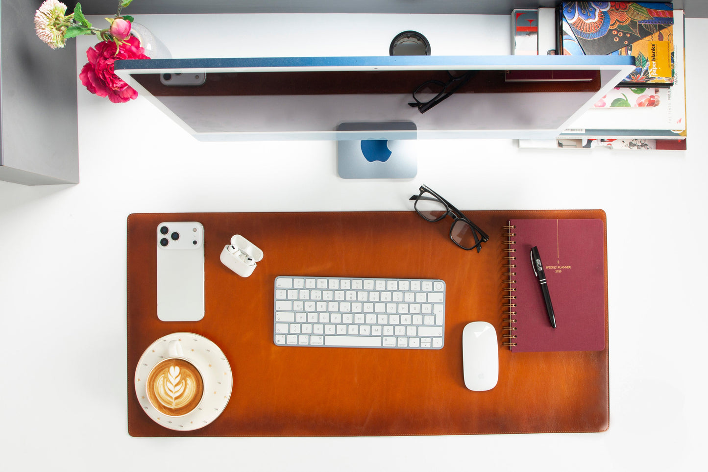 Leather Desk Mat Medium