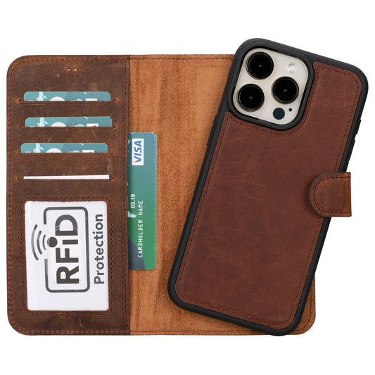 Magic iPhone 16 Series Leather Wallet Case