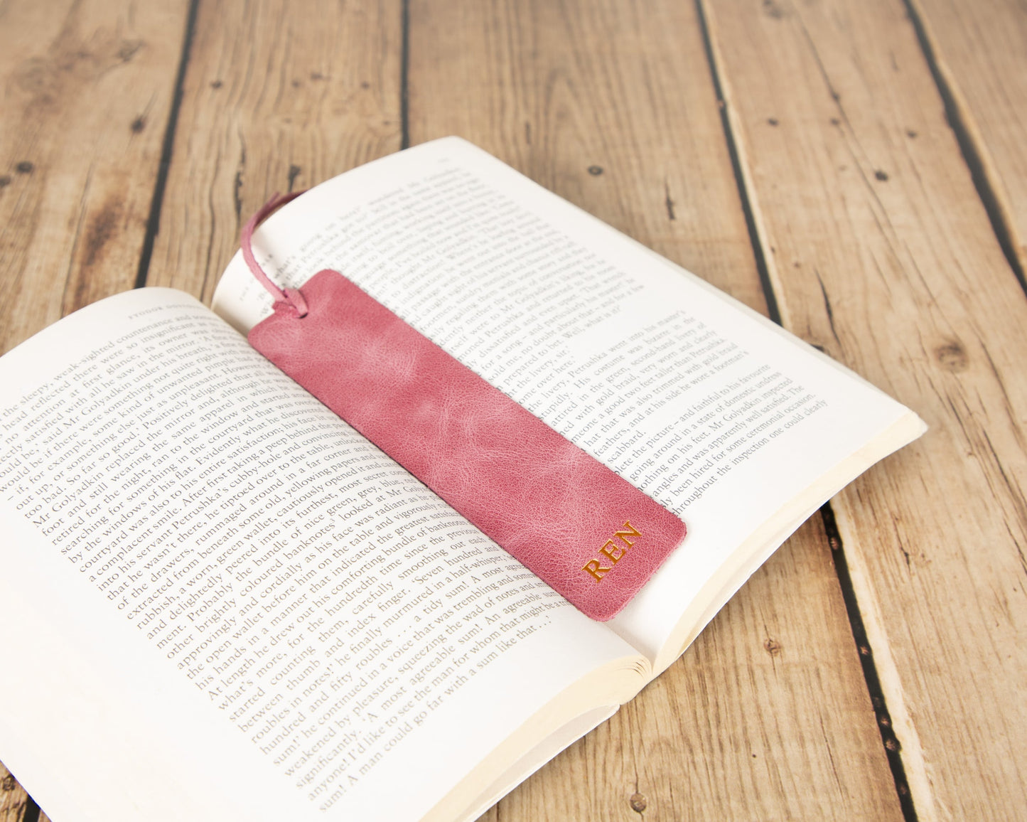 Markora Leather Bookmark
