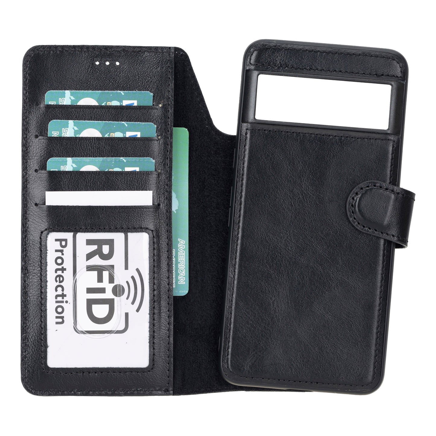 Magic Google Pixel 10 Pro XL Leather Detachable Wallet Case