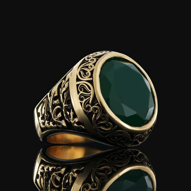 925 Silver Stone Ring by SWISS PLUS - Unique Design Rings - view 2