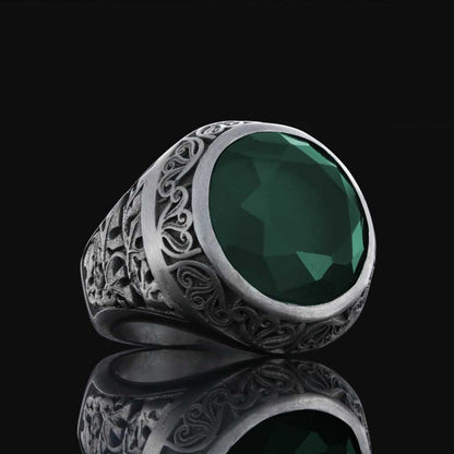 925 Silver Stone Ring by SWISS PLUS - Unique Design Rings - view 6