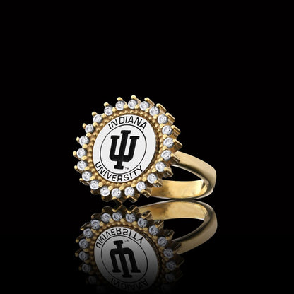 925 Sterling Ring Indiana University by SWISS PLUS - 925 Sterling Silver Rings for Men & Women - view 5