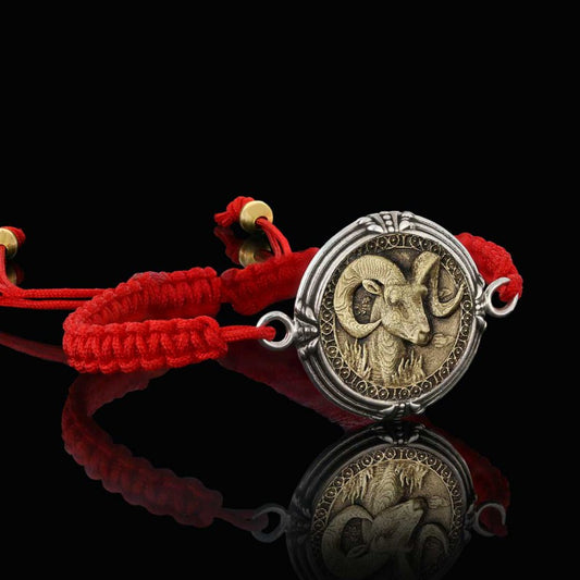 925 Sterling Silver Aries Bracelet by SWISS PLUS - Zodiac Collection - view 2