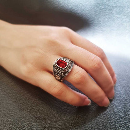 925 Sterling Silver California Staet University Women Ring by SWISS PLUS - Custom College Class Rings - view 5