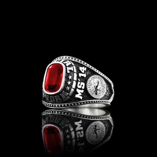 925 Sterling Silver California Staet University Women Ring