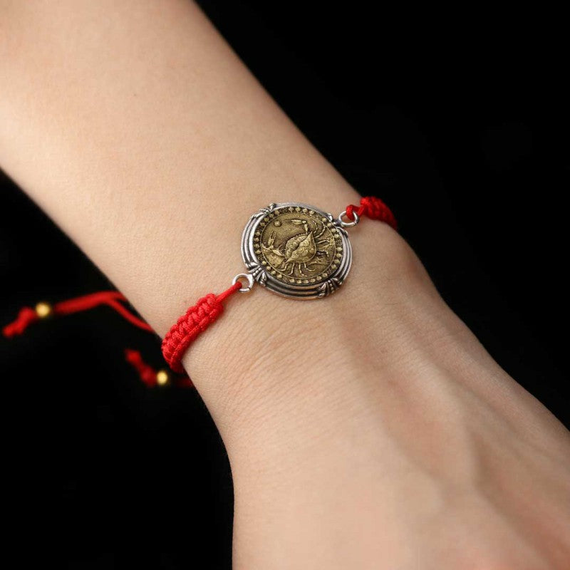 925 Sterling Silver Cancer Bracelet
