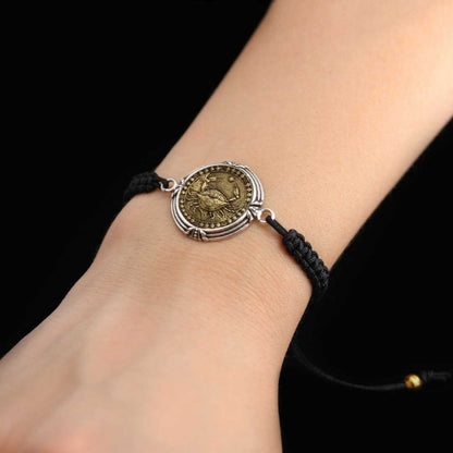 925 Sterling Silver Cancer Bracelet by SWISS PLUS - Zodiac Collection - view 5