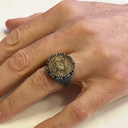 925 Sterling Silver Cancer Sign Ring by SWISS PLUS - Zodiac Collection - view 6