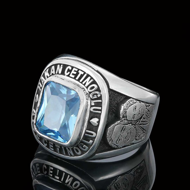 925 Sterling Silver Darling Photo Ring