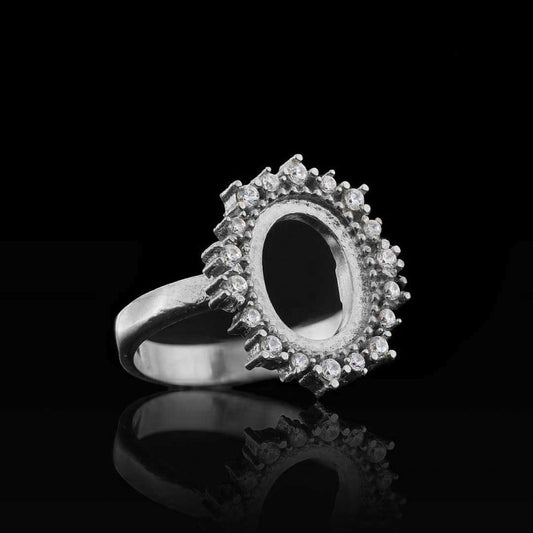 925 Sterling Silver Design Women Ring by SWISS PLUS - 925 Sterling Silver Rings for Men & Women - view 2