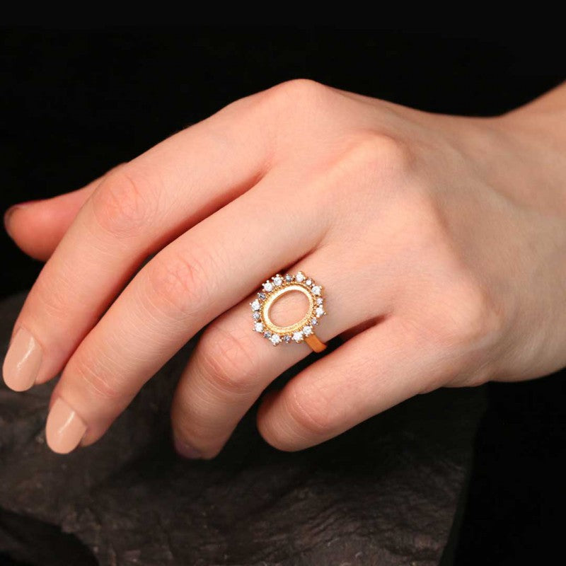 925 Sterling Silver Design Women Ring