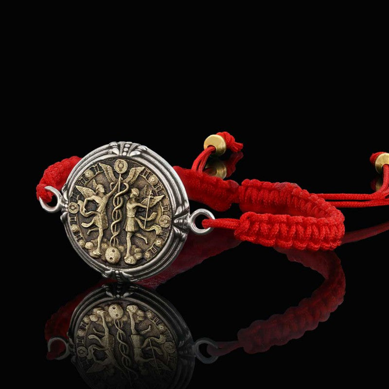 925 Sterling Silver Gemini Bracelet by SWISS PLUS - Zodiac Collection - view 2