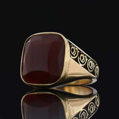Unique Design 925 Sterling Silver Men Ring by SWISS PLUS - Unique Design Rings - view 7