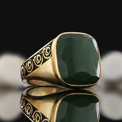 Unique Design 925 Sterling Silver Men Ring by SWISS PLUS - Unique Design Rings