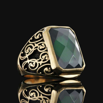 Special Design 925 Sterling Silver Men Ring by SWISS PLUS - Unique Design Rings - view 4