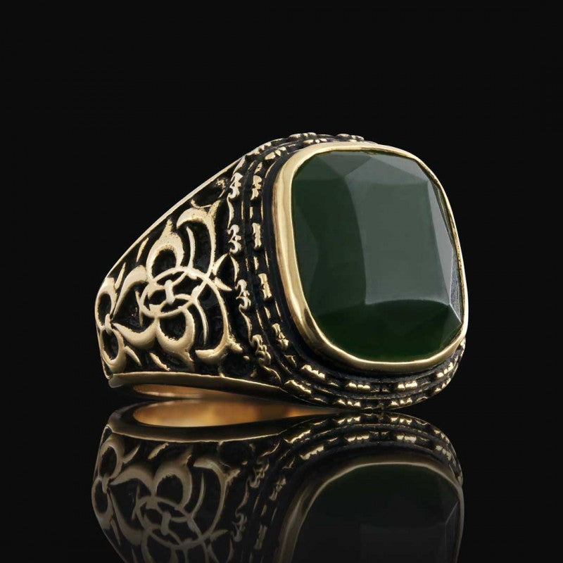 Hand Made 925 Sterling Silver Men Ring by SWISS PLUS - Unique Design Rings - view 2