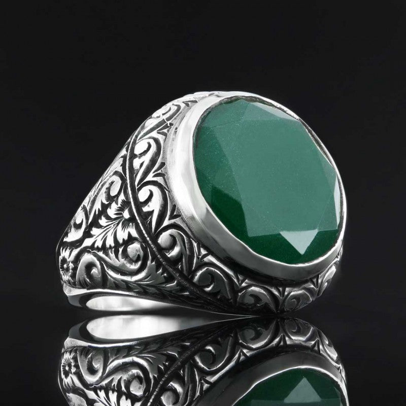 925 Sterling Silver Motif Ring