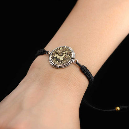 925 Sterling Silver Sagittarius Bracelet by SWISS PLUS - Zodiac Collection - view 5