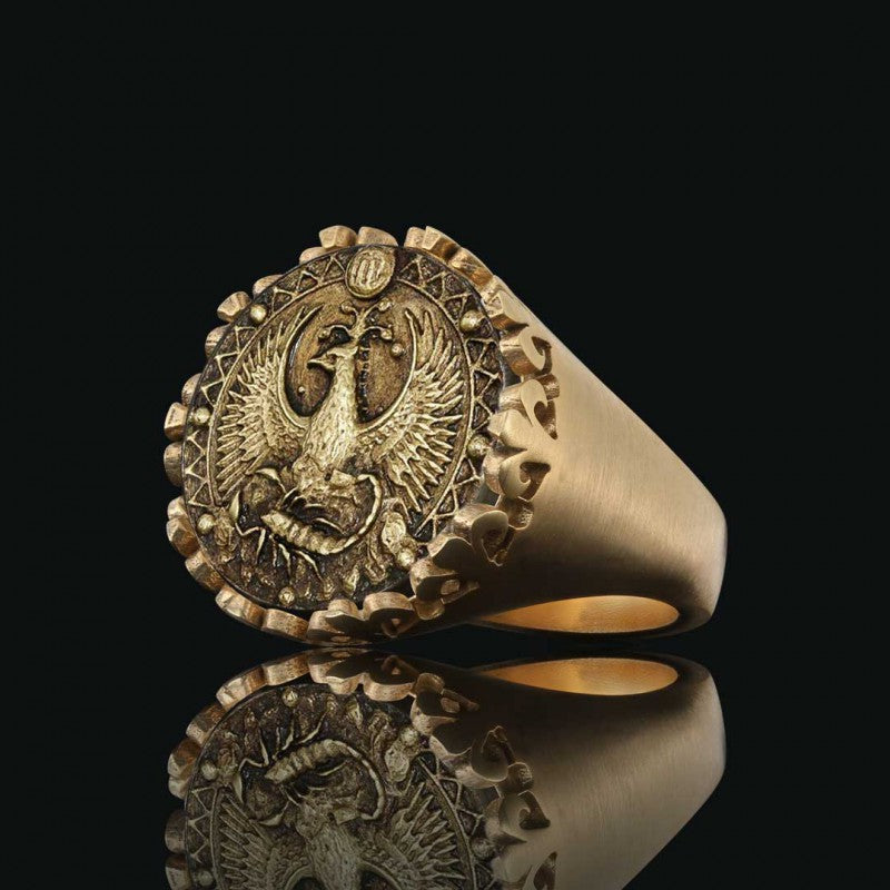 925 Sterling Silver Scorpio Sign Ring - view 3