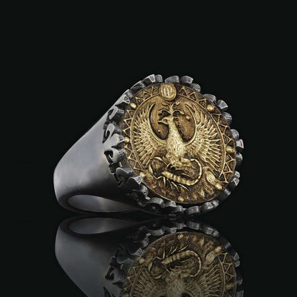 925 Sterling Silver Scorpio Sign Ring by SWISS PLUS - Zodiac Collection - view 4