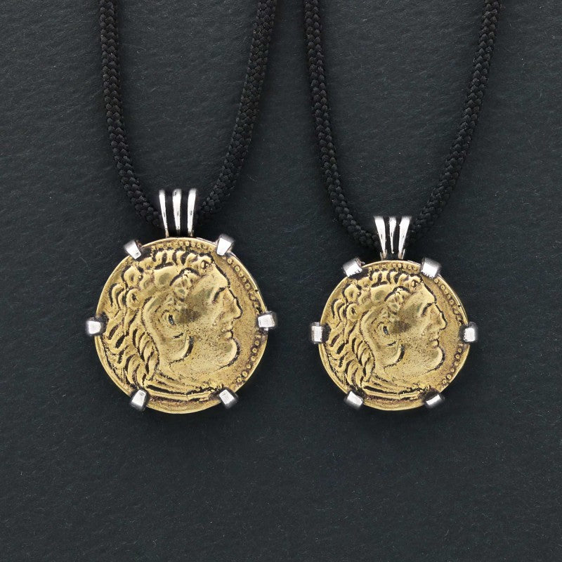 925 Sterling Silver Special Design Coin Women Pendant by SWISS PLUS - Unique Design Women Pendants - view 2